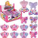 Kids Makeup Kit for Girls  Real Washable Play Cosmetic Set Palette Case, Non-Toxic Pretend Makeup Toys, Perfect Party Favors & Gifts (Palette (12 Pack))