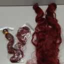 28 30 32 inch 99j Bundles Human Hair 99j Body Wave Bundle Mixed Length 3 Bundles Red Color