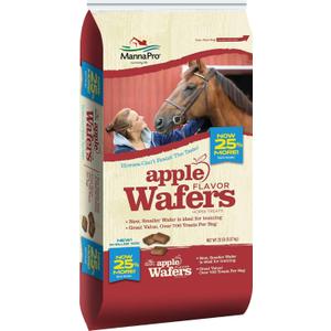 Manna Pro Wafers Horse Treats 20lb Apple