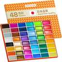 ARTISTRO Professional Watercolor Paint Set for Adults - Only 46 Pigment-Rich Colors, XL Pans, ASTM-I Lightfastness, High Tinting Strength Watercolor Set for Professionals made by professionals