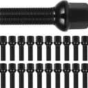 SCITOO 20Pcs 14x1.5 Extended Lug Bolts Shank 40mm Overall 64mm Ball Seat Wheel Lug Studs Fit for A1 A3 A4 A6 A7 A8 Q2 Q3 Q5 Q7 R8 RS3 RS4 RS5 RS6 RS7 S3 S4 S5 S6 S7 S8 SQ5 TT