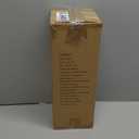 3 Way Dimmable Touch Control Table Lamp, Bedside Table Lamp with Dark Brown Base, Modern Nightstand Lamp with Beige Shade, Simple Night Light for Bedroom Living Room Home Office, 9W LED Bulb Included