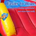 Hongcoral PVC Bounce House, Heavy-Duty Jumping Castle with Large Slide, 450LBS Capacity, Inflatable Bouncer with Blower - for Kids' Indoor & Outdoor Fun