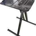 Steam Press Stand, Height Adjustable Stand Suitable for 34/ 38/ 42 Steam Iron Press - Only Use LACIEL Steam Iron Press, Not Suitable for Other Brands (Black)