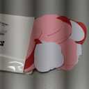 Kisston 360 Pcs Heart Cutouts Paper 3.9 Inch Valentine Cut Outs Bulletin Board Decorations Pink Red Heart Shaped Die Cuts for DIY Classroom Love and Peace School Craft Projects(Fresh Colors)