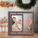 2 x Ithmahco Christmas Gifts From Son - 4x6 Picture Frame, Christmas Frame, Gift For Mom From Daughter Unique, Great Birthday Gifts For Mom, Show How Important She Is To You