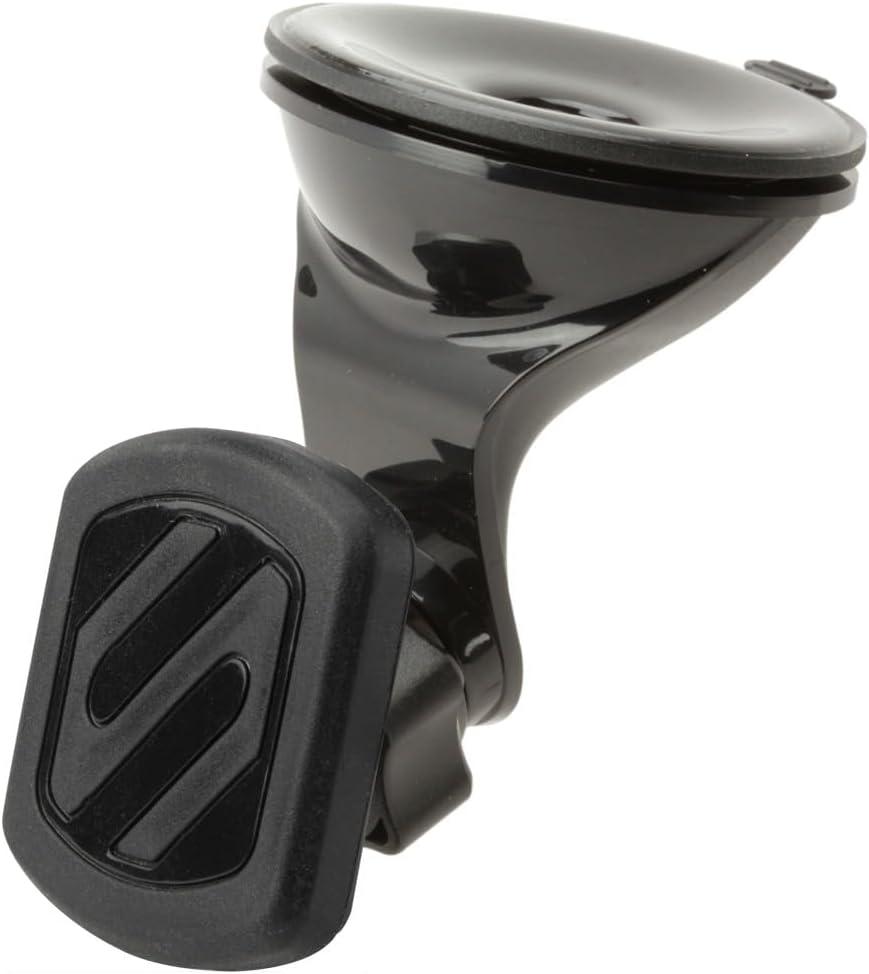Click to see full view
SCOSCHE - MagicMount Small Magnetic Car Window Mount for iPhone, Samsung & Other Smartphones | Adjustable Head | Secure Positioning | Safe for Smartphones, Tablets, GPS & Other Mobile Devices - White