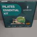 Pilates Home Workout Kit 7pc Pilates Set for Women with Toning Ring (Magic Circle), Mini Ball & Resistance Bands. Full Mat Pilates Equipment for Yoga, Core & Stretching at Home