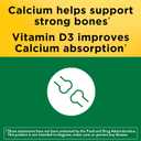 Nature Made Calcium 600 mg with Vitamin D3 for Bone Support, 220 Tablets