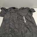 Pumtus Waterproof Pet Grooming Workwear, Short Sleeves Dog Groomer Smock, Anti Static Baber Uniform with Full Zipper & Pocket (Large)