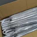 Reginary 60/100 Pack Clear Umbrellas Bulk for Wedding & Events