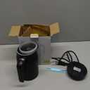 Milk Frother and Steamer 4 in 1, Milk Steamer with Auto Temperature Control, Warm & Cold Foam Maker, Hot Chocolate Maker, Frother for Coffee, Latte, Cappuccino, Black