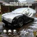 Hail Protector Car Cover, Anti Hail Multilayer Thickened Full Car Cover, for SUV Jeep-Length (194.8-204.7 Inch) Outdoor Waterproof All Weather