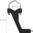 Roll Cage High Lift Jack Mount Brackets fit for 2007-2017 Jeep Wrangler JK