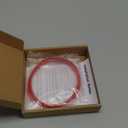 Car Instrument Panel Dashboard Cover Trim Ring for Jeep Compass 2017 2018 2019 2020 (Red)