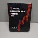 Thorstone 46pcs Harmonic Balancer Puller Set, Steering Wheel Flywheel Crankshaft Pulley Puller,Blue