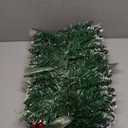 Christmas Garland with Lights, Battery Powered 8 Lighting Modes, 9FT 50 LED Luminous Christmas Decorations Indoor Home Decor.