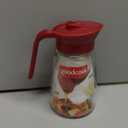 GoodCook Everyday 12 oz. Syrup Dispenser  Easy Pour Spout Waffle & Pancake Syrup Dispenser Container, Glass Syrup Bottle for Maple Syrup, Honey, Barbecue Sauce