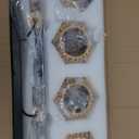 4 Light Bathroom Vanity Light Fixtures,Rustic Style Wood Bathroom Wall Sconce, with Boho Wicker LampshadeSuitable for Bedroom, Hallway, and Living Room,Rattan Black Farmhouse Wall Sconce