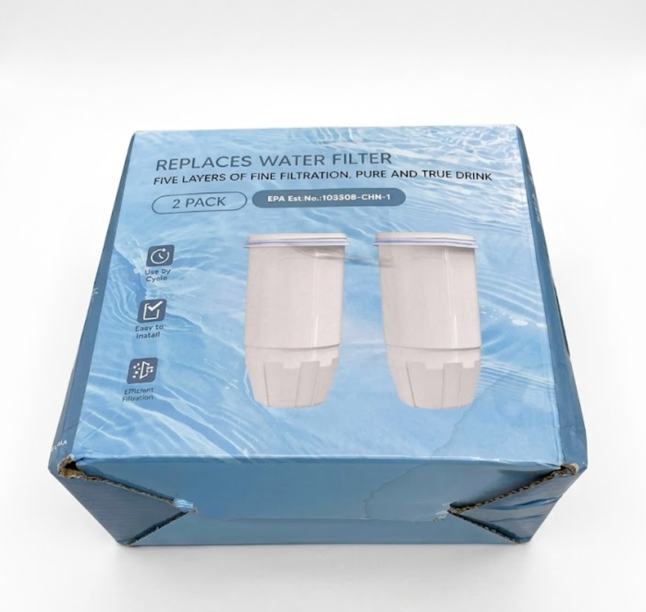 Upgraded Water Filter Replacement for Zero Pitcher and Dispenser ZR-001 ZR-004 ZP-006 ZR-017, Multi-Stage Filter System, Effectively Reducing Lead, Chromium, PFOA, and PFOS, Pack of 2, By DESENRUIS
