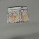 2 x Christmas Tree Decorations, Acrylic Christmas Tree Ornaments, Double-Printed Animal Hanging for Christmas Tree, Home Decor, Children's Gifts (Rabbit)