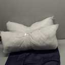 AAAAAcessories Outdoor Seat Cushions for Chairs, Fade-Resistant, Waterproof Patio Furniture Replacement Cushions, 23.5" x 25.5" x 5" + 23.5" x 19", Navy Blue