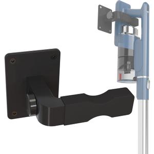 Adjustable Vacuum Wall Mount for Shark Vacuum Shark Cordless Vacuum Wall Mount Compatible for V7 V8 V10 V11 V12 V15 Shark IX141 IZ562H IZ682H IZ361H IZ462H IZ163H IZ363HT IZ483H (Black)