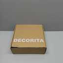 Blue Felt Bulletin Board 47"x35" | Large Cork Bulletin Board Alternative for Office, Home & Classroom | Felt Wall Tiles (12-Pack) | Blue Classroom Decor Office Supplies | Dark Blue