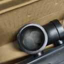 Industrial Double Curtain Rods for Windows 31 to 95 Inch, Adjustable Telescoping 1 Inch Black Double Curtain Rod Set Heavy Duty Blackout Wrap Around Curtain Rods for Living room, Sliding Glass Door