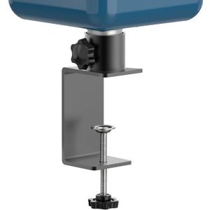 Metal Clamp-On Railing Mount Designed for Bird Buddy Smart Feeder, Heavy-Duty Adjustable Bracket Fits Deck Rails up to 3.32" Thick, for Fence, Handrail & Balcony (No Drilling)