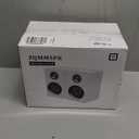 Computer Speakers for Desktop PC, Active Bookshelf Speaker with 3 Carbon Fiber Woofer and Silk Film Tweeter, Supports Bluetooth 5.3, USB-C, AUX/RCA Input for Record Player TV - White Stereo Set