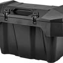 KEMIMOTO UTV Rear Cargo Box 82QT Compatible with 2024/2025/2026 Polaris RZR XP 1000/4 1000 Ultimate/Sport/Premium Rear Bed Storage Box Water Resistant with Two Lockable Latches Replace #2889611