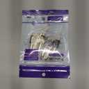 VCE RCA to 1/4" Audio Adapter, 6.35mm Mono Plug Male to RCA Female Connectors 6-Pack