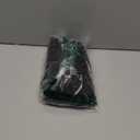 Lotusmile Blouses for Women Dressy Casual 3/4 Sleeve Cowl Neck Sparkly Tops Cocktail Shirts for Evening Party (X-Large, Black)