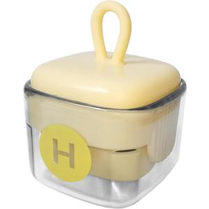 Mini Portable Lint Roller, Reusable Lint Rollers, Washable Sticky Roller for Pet Hair Debris Removal Tool - Mini Lint Roller for Purse and Household (Beige)