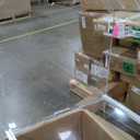 Sumerflos Acrylic Dog House, 24" L x 18" W x 23" H Clear Dog Crate, Modern Indoor Dog Kennel Lockable Ventilated for Most Small Dog Cat Pet