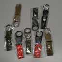 8pcs Water Bottle Buckle Clip Carabiner, Portable Hanging Mineral Water Bottle Clip for Outdoor Camping/ Hiking/ Traveling