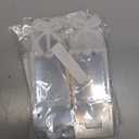 Leadigol 20 Pack Clear Favor Boxes with Bowknot,5x5x7cm,Small Clear Plastic Box,Transparent PVC Favor Boxes Packing Box,