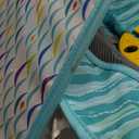 Bright Starts Disney Finding Nemo Pop 'N Chill Travel Seat, Indoor/Outdoor Use, Infant Seat with UPF 50+ Canopy, Blue, Ages 0-6 Months