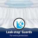 FitRight Overnight Unisex Large Underwear, (40-56 in Waist) 14 Count, Maximum All Night Disposable Incontinence Protection, Pull-On Absorbent Underwear for Men and Women, 1 Bag