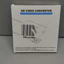 Tengchi RCA to HDMI Converter, Composite to HDMI Adapter Support 1080P PAL/NTSC Compatible with PS one, PS2, PS3, STB, Xbox, VHS, VCR, Blue-Ray DVD Players