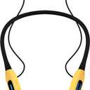 Neckband Bluetooth Headphones, 1000H Extra Battery Life with Display Magnetic Earphones,Wireless Stereo Earbuds with Microphone, Waterproof in-Ear Headset for Sports/Workout/Office (Yellow)