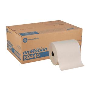 enMotion GeorgiaPacific (by GP PRO) 8 in 700 Linear Feet Recycled Paper Towel Roll, Brown, 6Roll Case Paper Towel Rolls, 89440, 6 CT