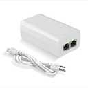 Gigabit PoE Injector 48V 15W, Single Port PoE Power Injector for IP Camera, Wireless Access Point, IP Phones, EN15GF
