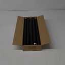 Black Curtain Rods, Room Darkening Curtain Rod for Windows 66 to 120 Inches(5.5-10Ft), Wrap Around Curtain Rods, Adjustable Heavy Duty Blackout Drapery Rods, Window Treatment Rod, Matte Black