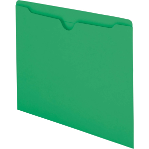 5 Pack Smead File Jacket, Reinforced Straight-Cut Tab, Flat,100 per Box (75503)