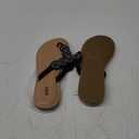 Veittes Women's Gladiator Flat Sandals - Casual Criss Cross Ankle Strap Design, Round Toe, Comfortable Rubber Sole, lightweight Summer Beach Toe Ring Thong Sandals (11, Vt2307006black)