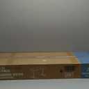 DUMOS Electric Standing Desk 39.4 x 23.6 Inch, Height Adjustable Sit Stand Desk with LED Display, Memory Presets, Hooks & Cable Holes, Ergonomic Workstation for Home Office, Brown