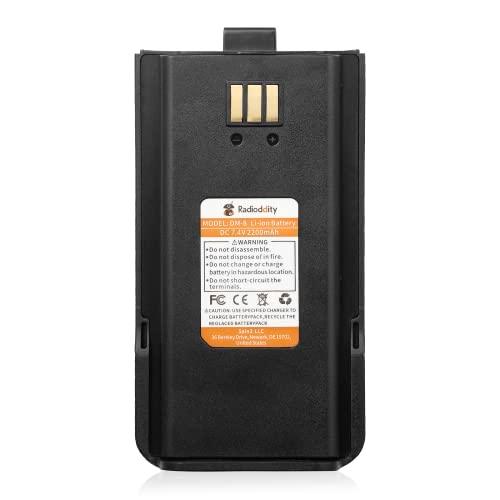Radioddity GA-510 Original Li-ion Battery, 2200mAh, 7.4V, True High-Capacity Replacement Battery for GD-77, GD-77S, GA-510, DM-1801