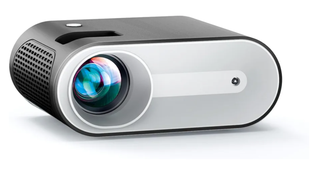 YOWHICK 2025 Upgraded Mini Projector, Full HD 1080P Support, Portable Movie Projector for Home Theater